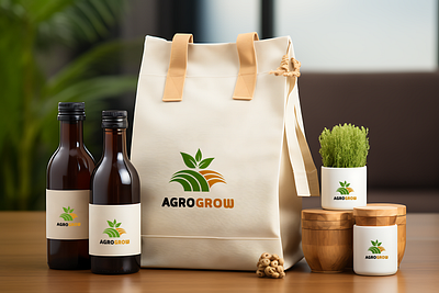 Modren Agrogrow Logo creation 3d agriculture agro agro farm agro farm logo agro logo agrogrow logo badge logo branding design graphic design illustration logo creation logo creator ui