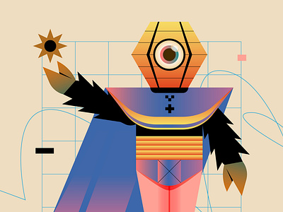 Star Collector blockchain character color creature design digital eye happy icon illustration indonesia monster nft robot star superhero tezos vector web3