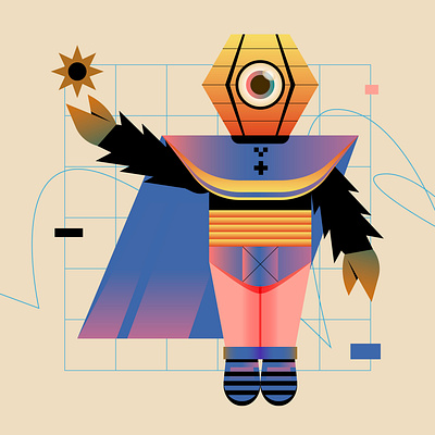 Star Collector blockchain character color creature design digital eye happy icon illustration indonesia monster nft robot star superhero tezos vector web3