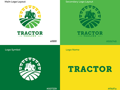 Agriculture Tractor logo creation 3d agriculture agriculture logo agro farm agro farm logo agro logo agrologo badge logo branding design farm logo illustration logo creation logo creator tractor tractor logo tractorlogo ui