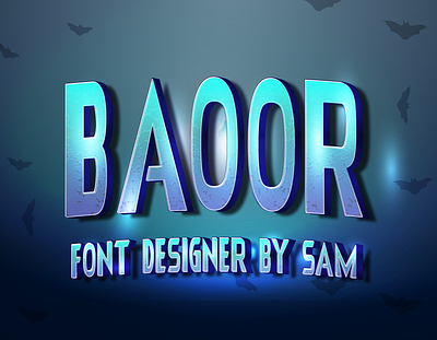 Baoor Font clean creative custom lettering digital design foryou geometric grinch headline high readability modern new sam sam font statement strong font stylish unique