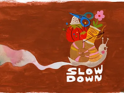 Needle book Outside illustration illustration