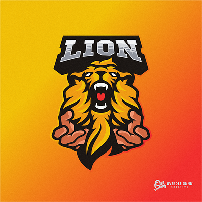 Lion angry logo branding design graphic design identity illustration logo mark tshirt vector