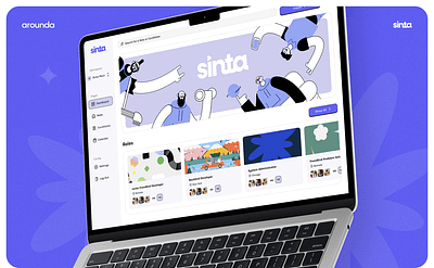 SINTA JOB HIRING WEBSITE DESIGN branding color scheme custome website illustration logo marketing mockup redesign website website