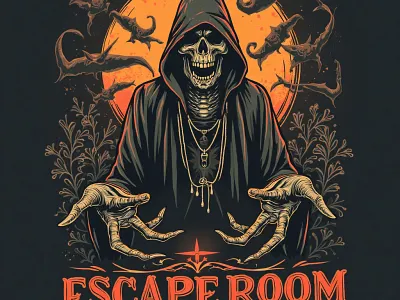 Escape Room 2ddesign 3d adobephotoshop designmeow designshub graphic design illustrator motion graphics mstechpk viral