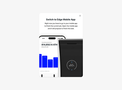 Website Modal crypto figma fintech product design ui web