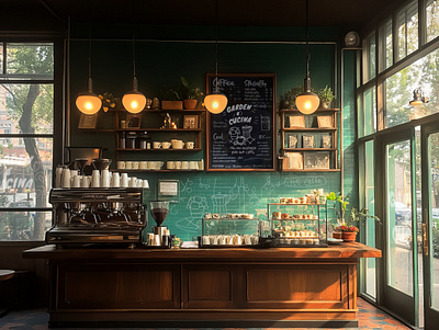 Mock up with style coffee mockup restaurants