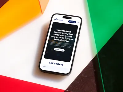 Investment Website appdesign invest investment mobile new trending ui uidesign web