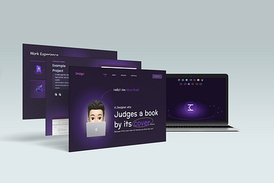 Portfolio-website-Templates 3d app design figma landing page portfolio website templates ui ux web website