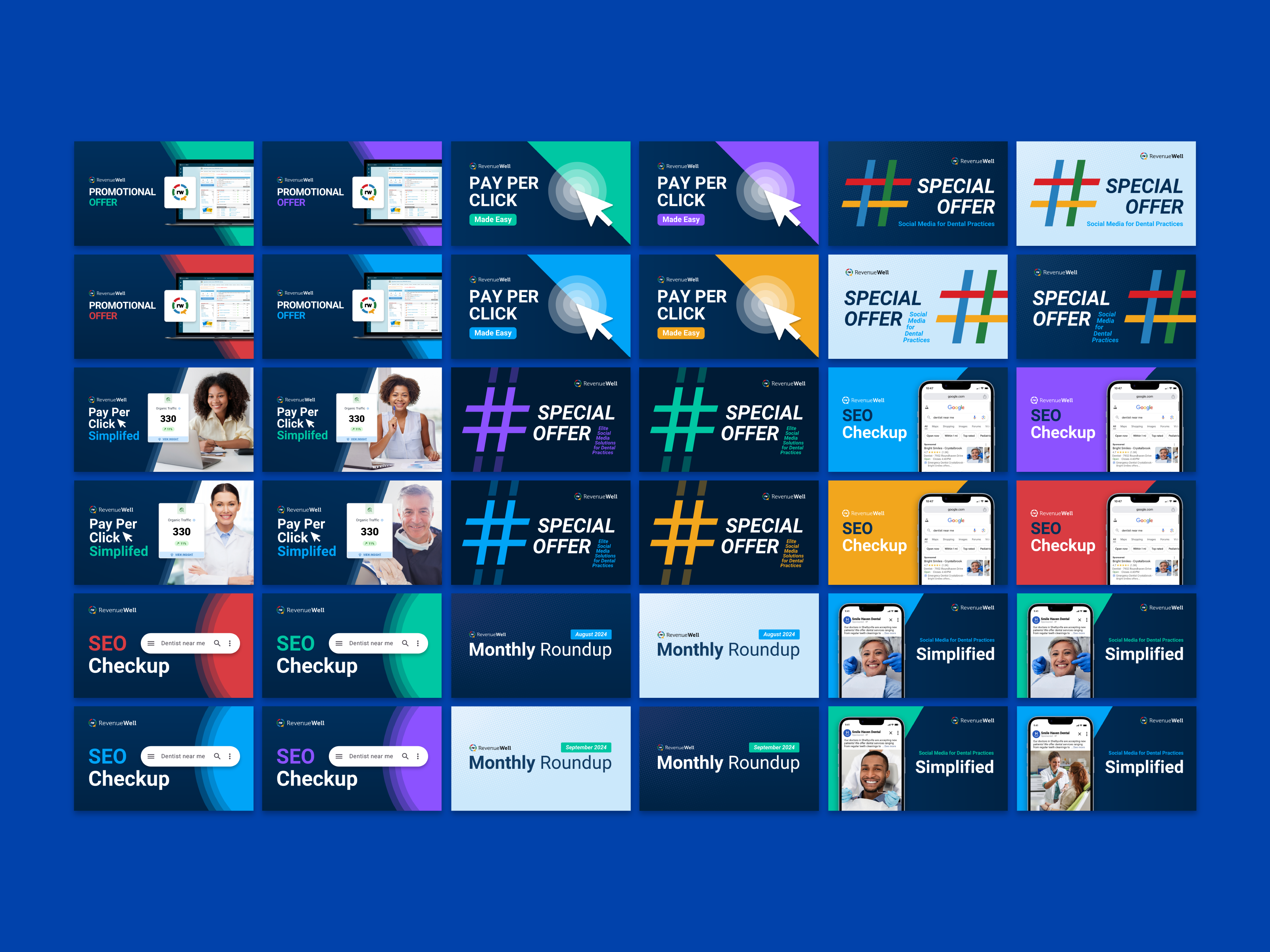 Email Headers brand brand design branding dental marketing dental software design email email design email headers graphic design icon iconography illustration layout design pay per click ppc seo social media software typography
