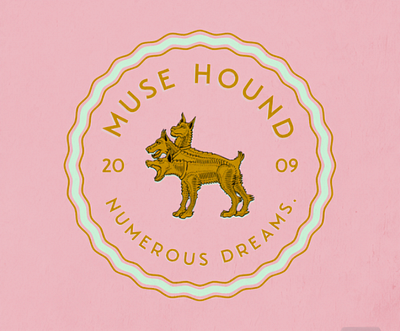 MuseHound - LOGO Design branding design graphic design illustration logo typography ui