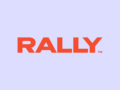 Rally Logo Design graphic design logo typography vector