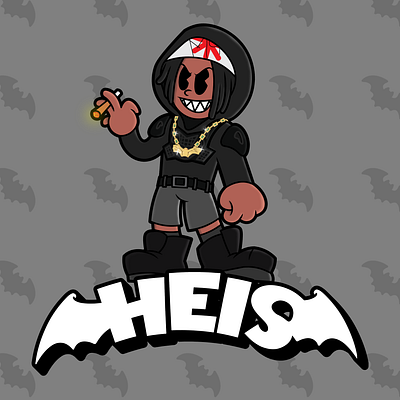 "HEIS" Rema Old Cartoon Illustration adobe illustrator adobe photoshop character design graphic design illustration