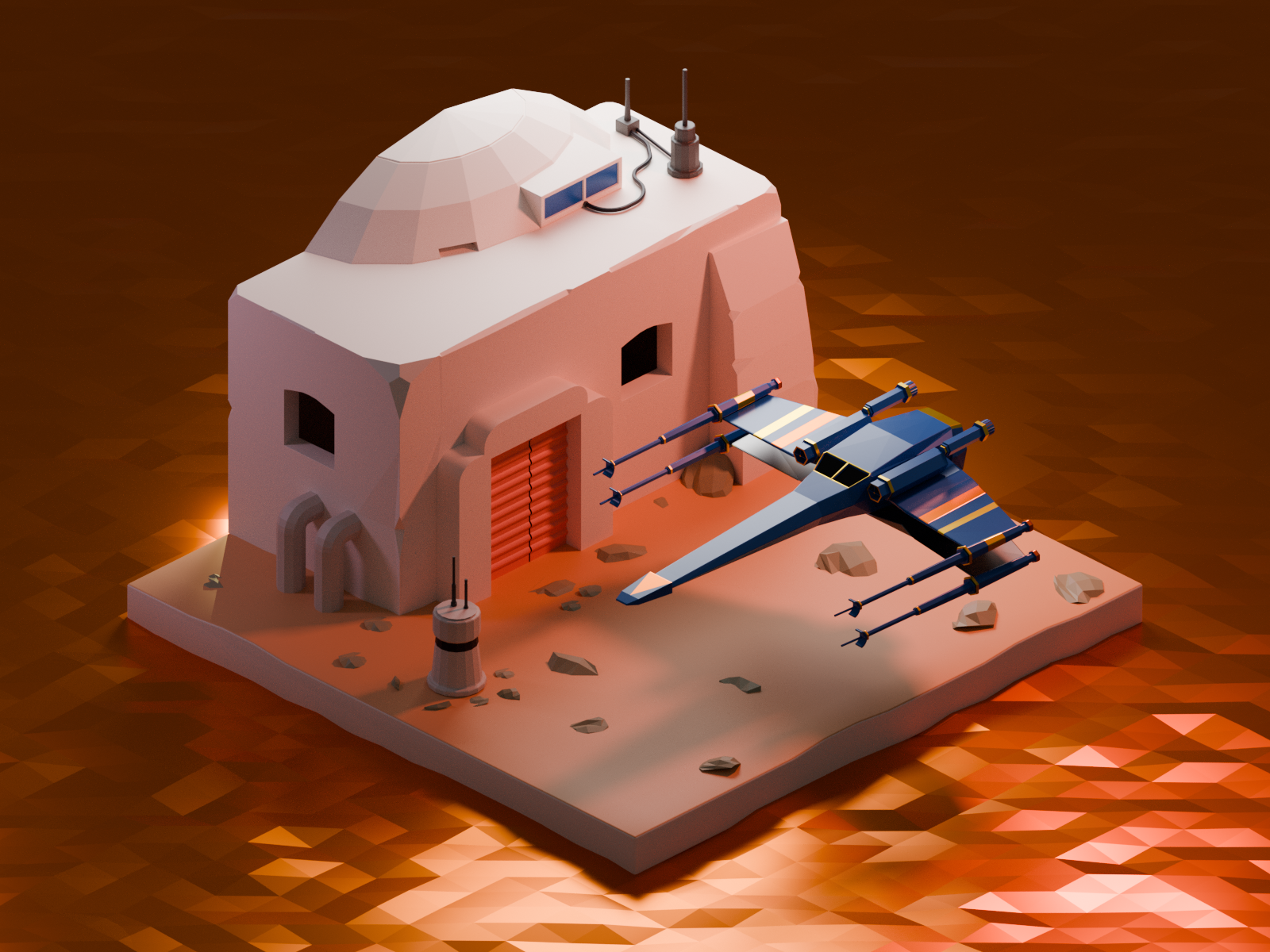 Example of 3D Ilustration And Short Animation