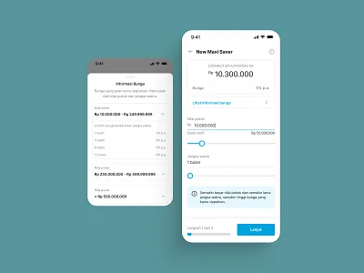 Saving money with mix interest banking