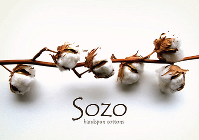 Brochure for handspun cotton branding brochure graphic design