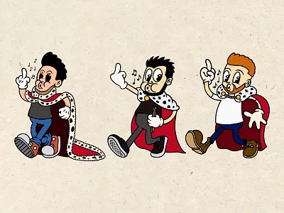 Character design branding cartoon character design illustration logo mascot rubber hose t shirt