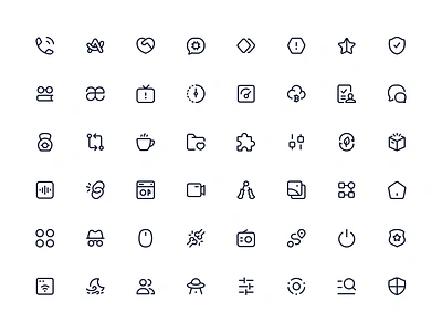 Stroke Icons - Standard Pack ai chat album arc browser calling dashboard speed filter vertical folder favorite home icons logout message multiple mouse package open route security validation service spam validation approval wireless