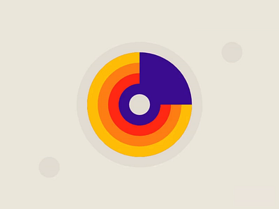 Motion Study - Pump Effect 3d abstract animation colour design hole illustration indie keyframe loading minimal modern motion graphics preloader shadow shape simple slide study switch