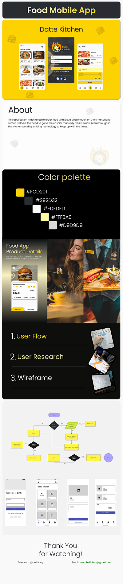 Food Mobile App Design graphic design mobile app mobile design ui ux