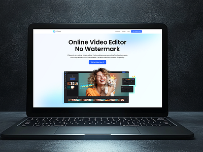 Clippa-online video editor https://gemoo.com/video-editor/ branding logo ui