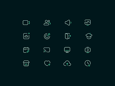 Set of ions branding graphic design iconset ui ui icons