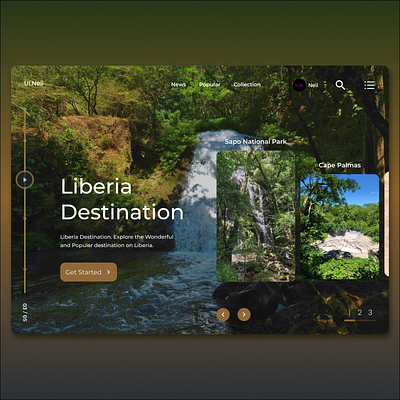 Liberia Web Design 3d animation app appdesign branding design graphic design illustration landing page logo motion graphics ui uidesign ux uxdesign web web design website website design