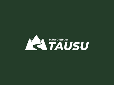 Tausu Recreation area branding design graphic design illustration lettering logo typography vector