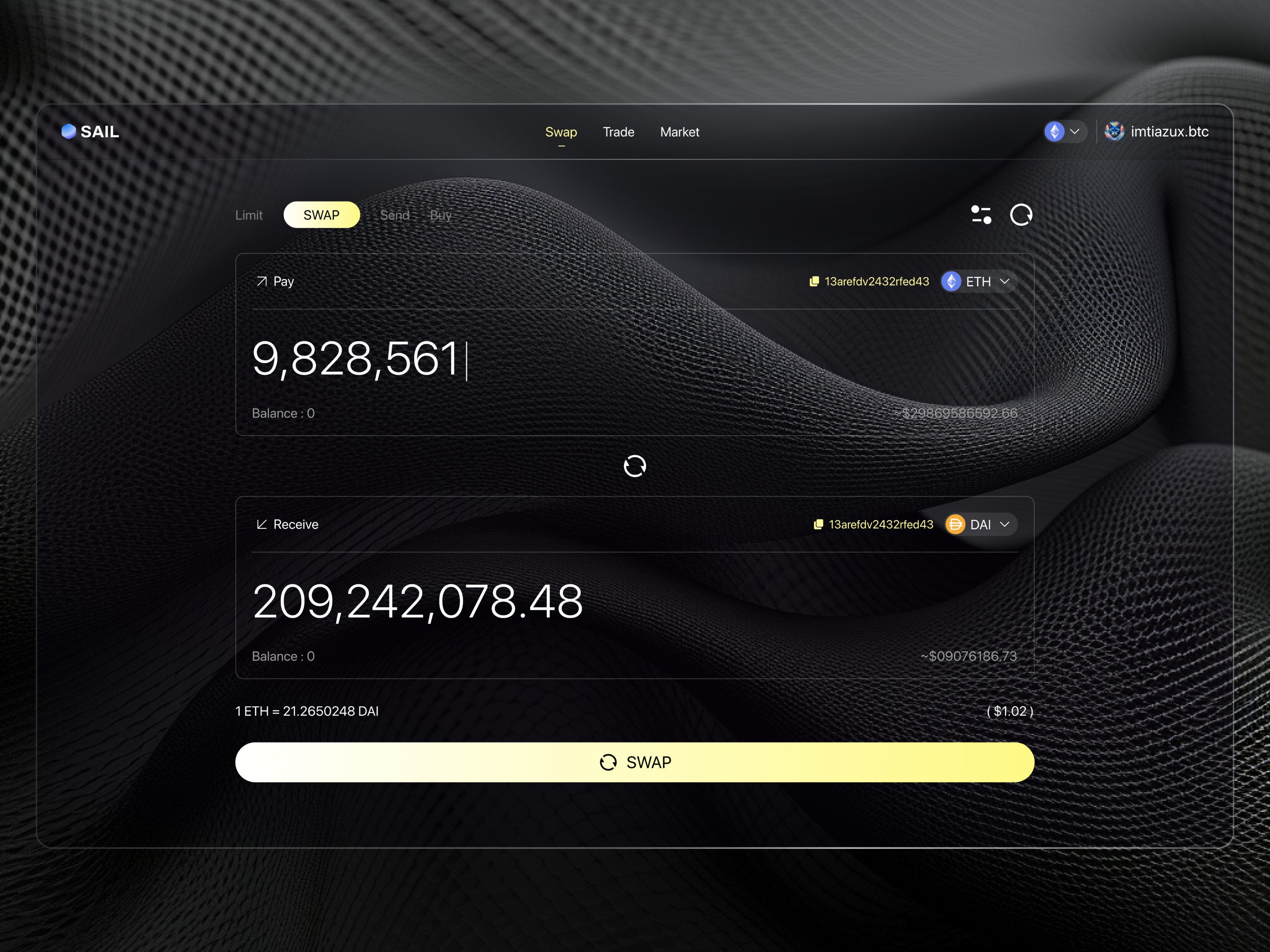 Crypto Exchange Marketplace Website coin crypto crypto marketplace cryptocurrency cryptocurrency exchange cryptocurrency trading platform ethereum finance invest investing swap trade ui web website