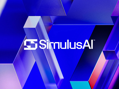 SimulusAI; AI Content Creation Company Logo Design ai artificial intelligence blue logo brand designer brand identity branding content creation creative logo design letter s lettermark logo logo design logo designer minimal s logo saas software tech visual identity