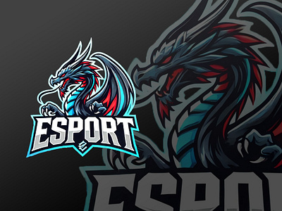 Dragon Mascot Logo #19 animal logo bold logo branding creative logo design esport logo graphic design illustration logo logo design logo inspiration mascot logo minimalist logo ui