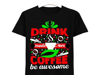 Coffee tshirt adventuretshirt branding coffee custom design facebook graphic design hikingtshirt illustration marketing motivationaltshirt mountain t shirt typography