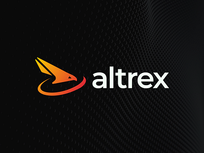 altrex logo design - finance, fintech altrex logo anstract blockchain brand identity branding crypto currency finance fintech geometric icon identity investment lettering logo logo designer money payment symbol wallet