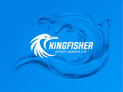 Kingfisher Logo Design brand logo branding design fish fish logo fish picture fish vector fishing logo graphic design illustration kingfisher kingfisher logo logo logo concept logo design logo ideas logomark logos minimalist logo vector