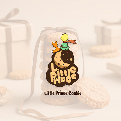 Little Prince of Cookies branding graphic design logo