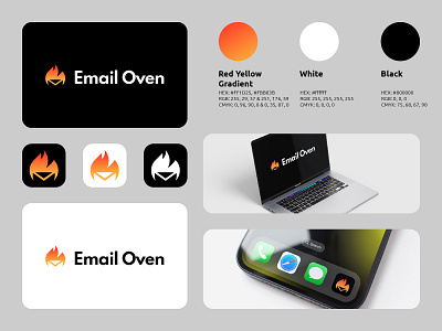 Email Oven Logo app business icon logo logos modern simple