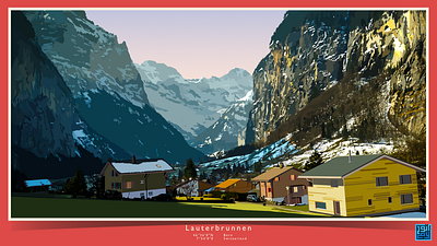 Window of the World: Lauterbrunnen village