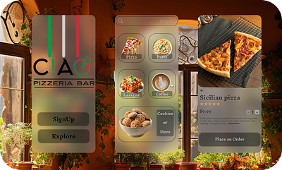 Restaurant menu Design appdesign application brand design figma ui user experience user interface ux