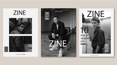 ZINE Lookup bran identities branding fasion graphic design typography