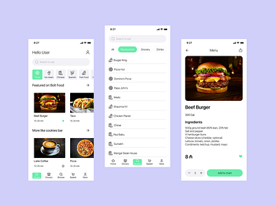 Discover Local Flavors: Eating App Concept branding flavor food app ui ui designer uxui designer