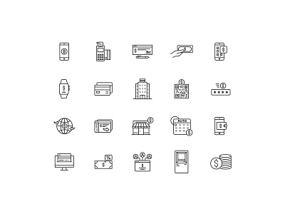 Payment Method Icons icon icon design icon set payment payment icon payment method vector vector icon