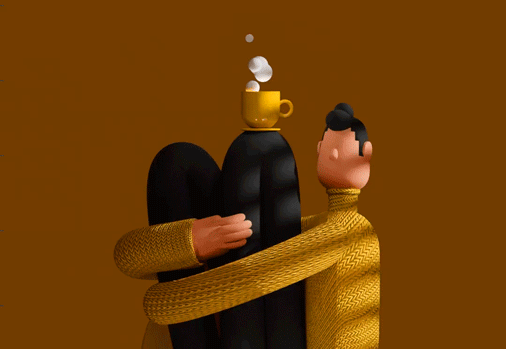 Coffee Break 3d animation character character design coffee illustration motion graphics