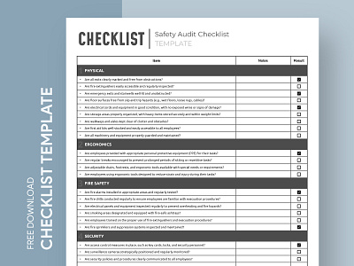 Safety Audit Checklist Free Google Sheets Template audit checklist checklist template docs excel free google docs templates free google sheets template free template free template google docs free template google sheets google google docs google sheets safety audit safety audit checklist sheet sheets spreadsheet template