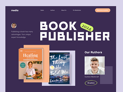 Book Web Store Header book commerce design ebook ecommerce ecommerce header ecommerce website homepage landing page product page website website design