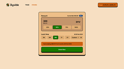 Swap, Limit, Stake (Neobrutalism) blockchain crypto design modal neobrutalism staking swap ui ux web3 web3modal