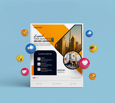 Social Media Post Design arts banner billboard branding design fashion flyer postcards postdesign poster socialmediamarketing trending