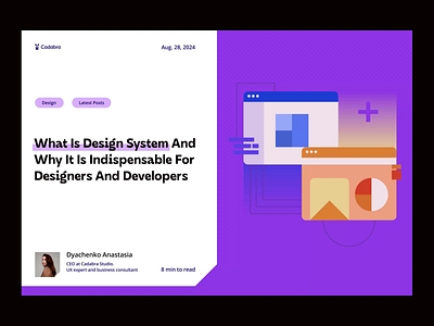 What is Design System? accessibility article blog creativeprocess designprinciples designsystem efficiencyindesign ui uiux ux uxdesign workflowoptimization