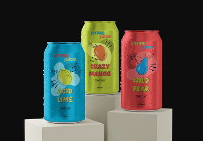 packaging for seltzer branding design graphic design illustration vector