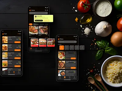 Food delivery app appdesign delivery app figma food delivery ui uidesign ux uxdesign
