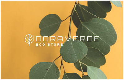 eco store - Doraverde 2d brand design brand identity branding design graphic design illustration logo vector графи графика